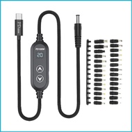 UTAKEE 100W Power Cable Type C to DC5 5 5V 12V 15V 19V 20V Power  28 Adapters
