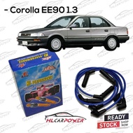 JEC PLUG CABLE TOYOTA COROLLA 1.3 EE90 7MM SILICONE 1SET