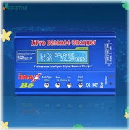 JOCESTYLE IMAX B6 BALANCE Charger อะแดปเตอร์ AC/DC 80W เครื่องบินรุ่น Charger จอแสดงผล LCD Discharge