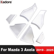 For Mazda3 Mazda 3 Axela 2019-2025 Steel Car Inner Door Loudspeaker Audio Speaker Cover Trim Accesso