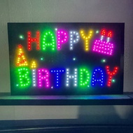 LED Sign HAPPY BIRTHDAY