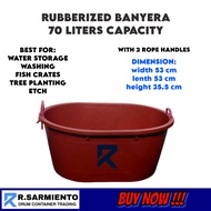 70Litres Big Fish Crate Rubberized Banyera