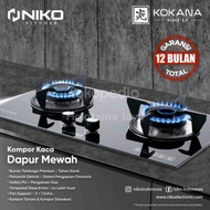 Ale Kompor Gas Tanam Niko Kokana Black 2.0 Model Rinnai Modena Quantum