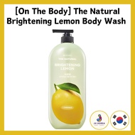 [On The Body] The Natural Brightening Lemon Body Wash 865ml / From Korea