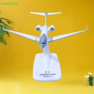 SUPERTOY 1PCS Gulfstream G650 Aircraft Diecast 1/200 Scale Airplane Model Planes G650ER Airplane Mod