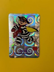 絕版超罕有 經典 1995年 麥當勞 珍藏閃卡 珍藏閃咭 1995 Classic McDonald Collectible Card 古董級玩具 私人珍藏 閃卡 閃咭 The Hamburglar 