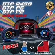 OTP-H06+ A450 P2 OBD2 Meter Gauge Meter P6 OBD Meter Car GPS Alarm Speed Gauge display Water temp RP