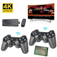 Game Stick 4k Pro V2 Kho Game Khủng 20000 Xuất HDMI Tặng Kèm 2 Tay Cầm Không Dây