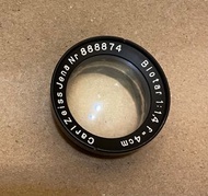 Carl Zeiss Jena Biotar 1:1.4 f=4cm 罕有前組鏡頭