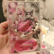 Sanrio 50週年Kuromi Mymelody 首飾立牌