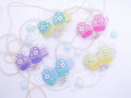 可愛手套兒童髮夾 滴膠髮飾 送禮  Mitten UV Resin Hair Clip