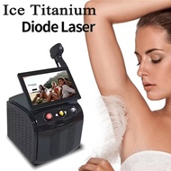 Ice Titanium 755nm 808nm 1064nm Permanent Painless Diode Laser hair removal Machine