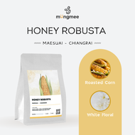 Mungmee coffee เมล็ดกาแฟคั่วอ่อน Robusta Honey