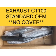 ✱CT100 CT110 EXHAUST STANDARD EKZOS PIPE OEM QUALITY AAA FOR MODENAS CT100 CT100◈