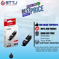 Tinta Canon PGI-750 PGBK Ink Cartridge Printer Pixma IP7270 IP8770 IX6770 IX6870