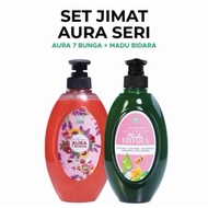 DHERBS SET JIMAT AURA SERI MANDIAN MADU BIDARA / AURA 7 BUNGA ORIGINAL HQ