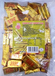 Chocolate Golden Bar Gold Bar Coklat 金牌巧克力 75pcs "JAMINAN HALAL"