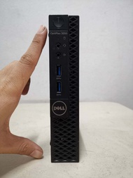 คอมพิวเตอร์มือสอง Mini PC Dell Optiplex 3050 MFF  ซีพียู Core i5-7500T  2.70 GHz ฮาร์ดดิสก์ M.2 256 GB  มีพอร์ต HDMI