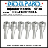 6Pcs Diesel Fuel Injector Nozzle Tips 105017-0140 DLLA152PN014 NP-DLLA152PN014 6206113130 for Komats