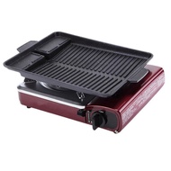 Portable BBQ Grill Pan Non-Stick Grill Plate Party Barbecue Tray