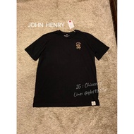 Black T-Shirt Man john henry-xxl