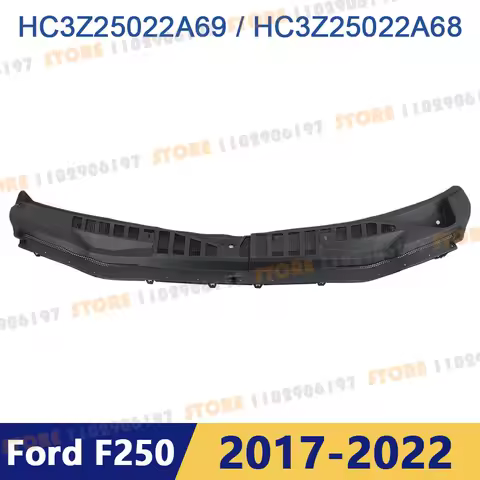 for 2017-2022 Ford Super Duty F250 F350 F450 F550 Windshield Wiper Cowl Grille Vent Cover Panel Hood