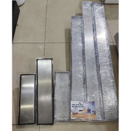 Tile Floor Drain Funnel 30cm,40,60,80,1m,1m2 long - monolithic cast 304 stainless steel, anti-odor, 