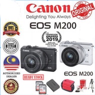 Canon EOS M200 Mirrorless Digital Camera with 15-45mm Lens  Original Battery (display unit)