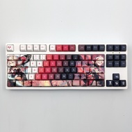 Yuanshen Keyboard Kamahara Wanye Keycap Kamiri Aya Walnut Sublimation Mechanical Keyboard Anime FL98