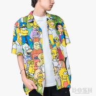 DOSH MEN'S HAWAII SHIRTS THE SIMPSONS เสื้อเชิ้ตฮาวาย DSIMS5000-YE