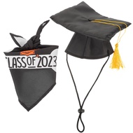 Dress Accessories Pet Graduation Cap Cat Bandanas Hat,