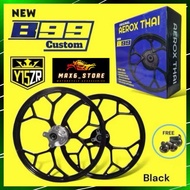 AEROX THAI B99 CUSTOM SPORT RIM Y15ZR Y16ZR YAMAHA Y15 Y16 PREMIUM RIM R63 1.6X17 THAI YSUKU DESIGN
