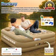 BESTWAY Inflatable Built-In Pump Air Bed Multi Size For Outdoor Camping Tent Camping Sleeping Gear A
