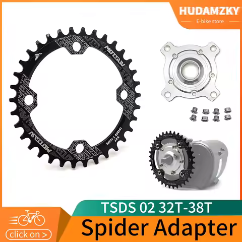 Tongsheng Electric Bicycle Spider Adapter 32T 34T 36T 38T Suitable for TSDZ2 Mid-Drive Motor Electri