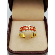 Full 9k Gold Surname Ring 6 950