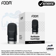 Foom Pod X Cartridge Refillable 0.8 Ohm - 2Ml Capacity 230 Puffs Mesh "