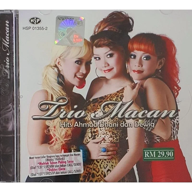 CD - TRIO MACAN HITS AHMAD DHANI DAN DEWIQ