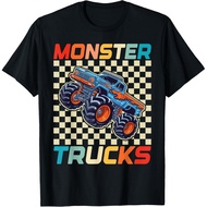Monster Truck For Toddlers, Monster Truck Retro Vintage T-Shirt