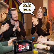 Headphones Cards Board Games Guess The Answer Headphones Challenge Party Card Headphones Games H7