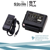 COMPTYCO Fiber Fusion Splicer Battery BT101 and Power Supply Adapter 65W 13.5V 4.81A for A-81S FS-60