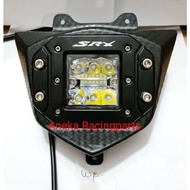 Wr 155 supermoto headlights, super bright led model, pnp headlamp cover