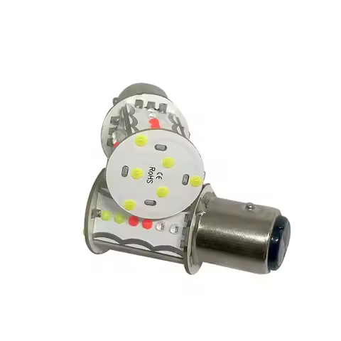 2pcs RGB LED Flash 1157 BAY15D COB 30Chips Car Flash Brake Bulbs Reverse Bulb Red Green White Blue 1