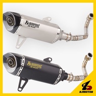 Motorcycle Akrapovic scooter XMAX250 muffler xmax300 exhaust pipe