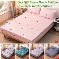 12 Inch Height Bed Sheet King Size Super King Size Queen Size Cadar Fitted Set Katil Mattress Cover