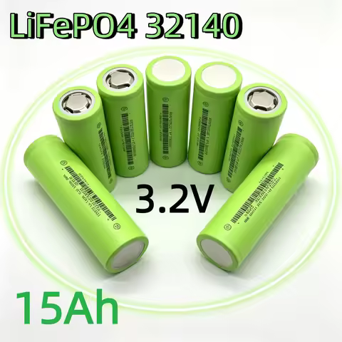 High‑Power 32140 LiFePO4 15000mAh 3.2V DIY Solar Storage Battery
