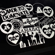 A7PHA Alpha sticker set alphanites