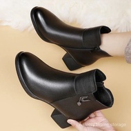 Martin boots padded short boots female fall and winter