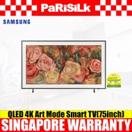 (Bulky) SAMSUNG QA75LS03DAKXXS The Frame LS03D QLED 4K Art Mode Smart TV(75inch)(Energy Efficiency Class 4)