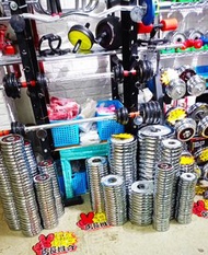 全新電鍍啞鈴片5kG