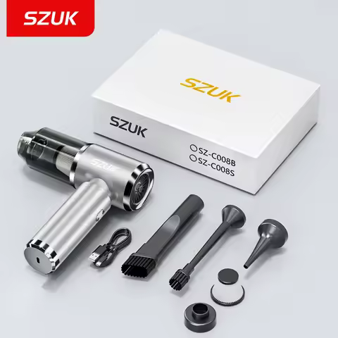 SZUK Portable Car Vacuum Cleaner 8000Pa Powerful Wireless Vacuum Cleaner Strong Suction Handheld Min